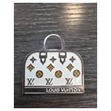 Louis Vuitton Sterling Silver Bag Charm