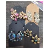 Vintage-Inspired Costume Earrings