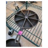 Cast Iron Divided Skillet with Handle