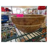 Brown Glazed USA Mixing Bowl