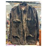 Vintage Havana Distressed Black Jacket