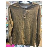 J.Crew Garment-Dyed Long Sleeve Henley Shirt