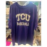 Nike TCU Baseball Purple Dri-Fit Shirt