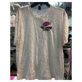 Anvil by Gildan White Graphic T-Shirt