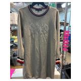 Tommy Hilfiger Gray Long-Sleeve Dress