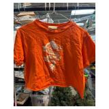 American Rebel Orange Shirt With Dragon Design