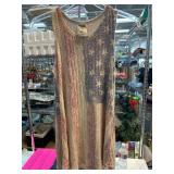 Vocal USA Sleeveless American Flag Dress