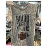 Gray 'Home Is Where the Field Is' T-Shirt