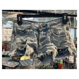Abercrombie & Fitch Low Rise Denim Shorts