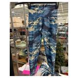 Aerie Chill Play Move Leggings in Blue Pattern