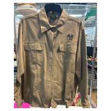 Brown X-Large TAC Japan Travel Shirt