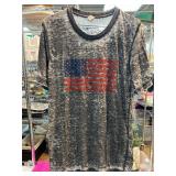 Bella+Canvas American Flag Graphic T-Shirt