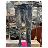 RTA Distressed Denim Jeans, Size 26