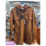 Carhartt Brown Long Sleeve Shirt, New with Tags