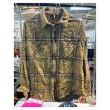 Plaid Shirt with Distressed Detailing