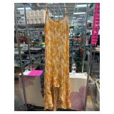 Easel Yellow Floral Spaghetti Strap Dress