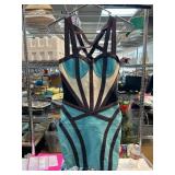 Athina Multicolor Strappy Bandage-Style Dress