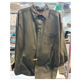 Old School Plaid Button-Up Shirt