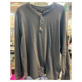 Consensus Sportswear Black Long-Sleeve Henley