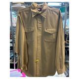 Tommy Hilfiger Beige Button-Up Shirt