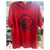 Red Graphic T-Shirt With 