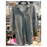 Ali & Kris Light Blue Cotton Dress