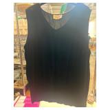 David Dart Woman Black Sleeveless Top