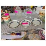 Three Noritake Plates with Floral Design