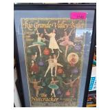 Framed Rio Grande Valley Ballet Nutcracker Poster