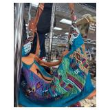 Handmade Siempre Viva Multicolored Fabric Bag