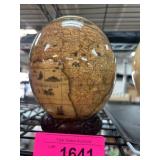Handcrafted Decorative African-Themed Ostrich Egg