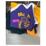 School Attire Lot in Storage Bin