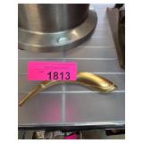 Monet Gold-Tone Leaf Brooch