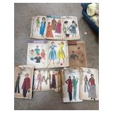 Vintage Sewing Patterns by Various Brands