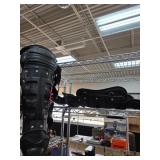 Catchers Black Leg Armor With Adjustable Straps