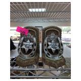 Western-Themed Bookends with Star Design