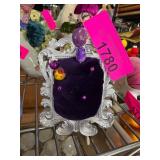 Decorative Silver-Tone Pincushion