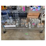 Glass Storage Jars with Various Lids