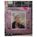 Signed Joan Baez Album with Pink Cover