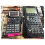 Texas Instruments TI-86 and Casio fx-7400G Calcula