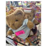 Two Vintage Jerry Elsner Plush Bears