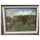 Framed Landscape Paintings With Nature Scenes