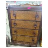 Wooden Art Deco Style Dresser