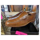 Stacy Adams Brown Leather Loafers