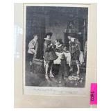 1881 George Barrie Print Titled ï¿½Breaking up of th