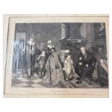 Engraved Print of 