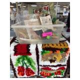 Needlework Supplies and Kits Lot