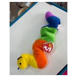 Ty Beanie Baby Inch the Worm Plush Toy