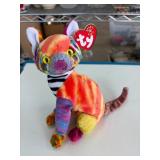 Ty Beanie Baby Kaleidoscope Plush Cat