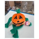 Ty Beanie Baby Pumpkin Plush Toy
